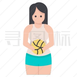 女孩图标