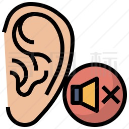 听力受损图标