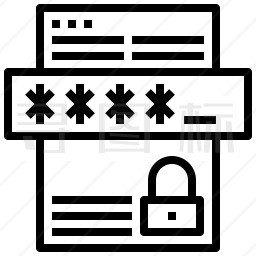 网页密码图标