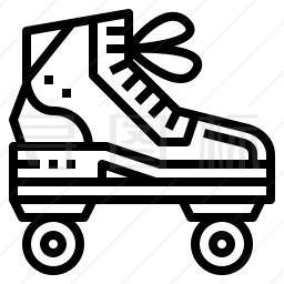 滑冰鞋图标