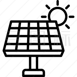 太阳能面板图标