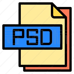 PSD图标