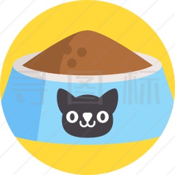 猫的食物图标