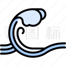 波浪图标