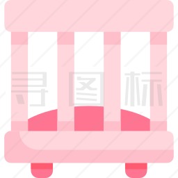 婴儿床图标