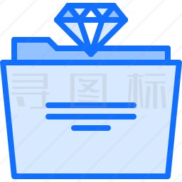 钻石文件图标