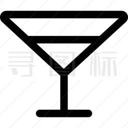 鸡尾酒杯图标