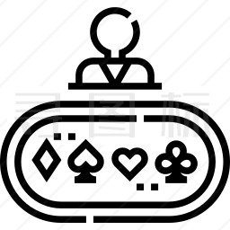 扑克桌图标