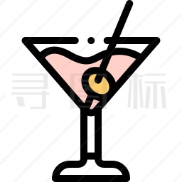 鸡尾酒杯图标