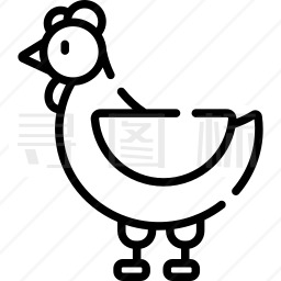 鸡图标