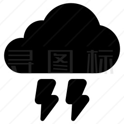 打雷图标