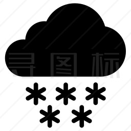 下雪图标