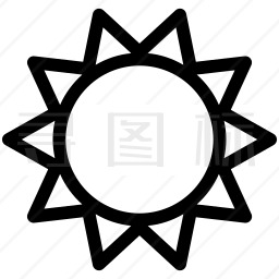 太阳图标