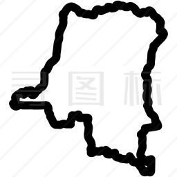 刚果图标