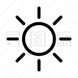 太阳图标