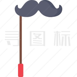 小胡子图标