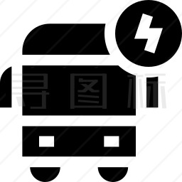 电动巴士图标