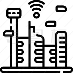 未来城市图标