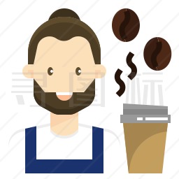咖啡师图标