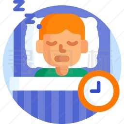 足够的睡眠图标