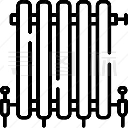 暖气片图标