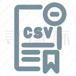 CSV图标