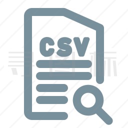 CSV图标