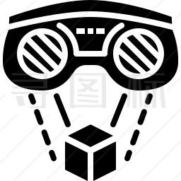 虚拟现实护目镜图标
