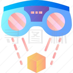 虚拟现实护目镜图标