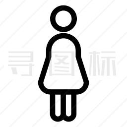 女性图标