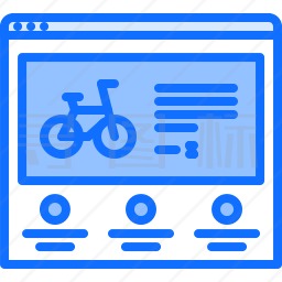 自行车网页图标