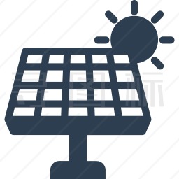 太阳能面板图标
