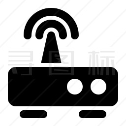 WiFi路由器图标