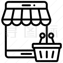 网上商店图标