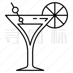 鸡尾酒图标