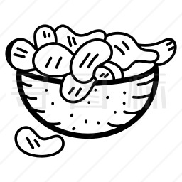薯片零食简笔画可爱图片
