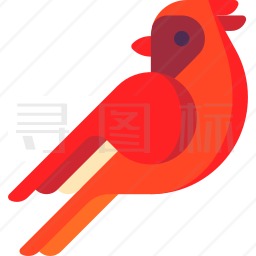 红衣凤头鸟图标