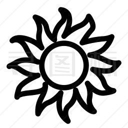 太阳图标