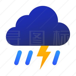 雷雨图标