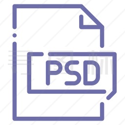 PSD图标