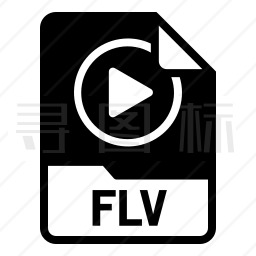 FLV格式图标