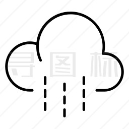 倾盆大雨图标