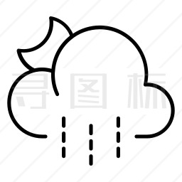 下雨图标