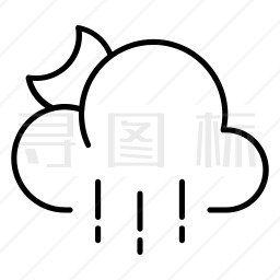 下雨图标