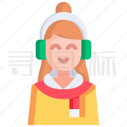 女孩图标