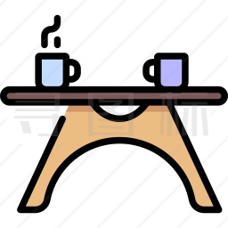 咖啡桌图标