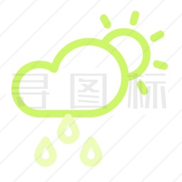 下雨图标