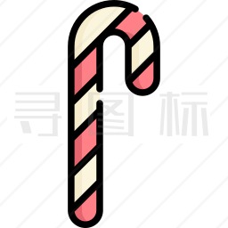 糖果手杖图标