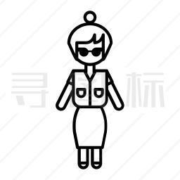 女人图标