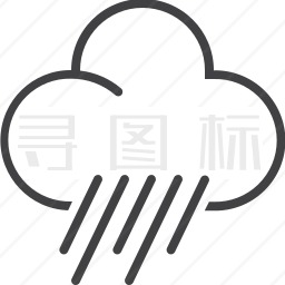 下雨图标